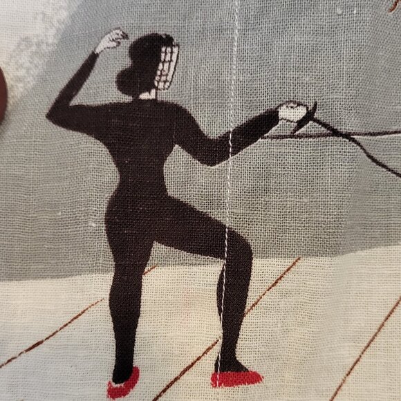 Handmade Sports-themed Vintage Shirt - Picture 6 of 11